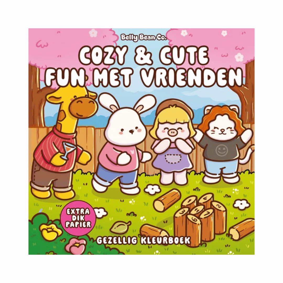 Cozy Colouring - Cozy & Cute Fun met vrienden - PURE Slow Down Cozy Colouring - Cozy & Cute Fun met vrienden - PURE Slow Down