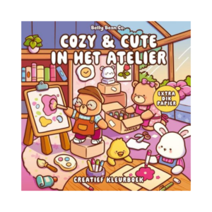 Cozy Colouring - Cozy & Cute in het atelier - PURE Slow Down